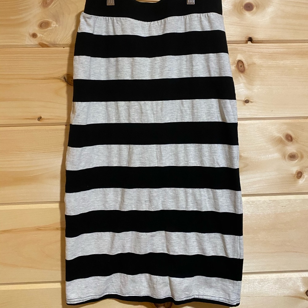 Black and white Pencil Skirt